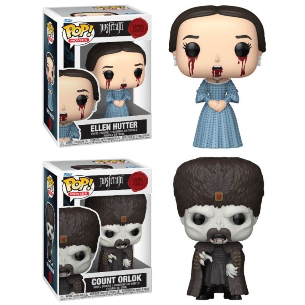 Nosferatu (2024) Funko Pop! Movies Complete Set (2)